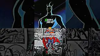 Alien X (Ben 10) vs Thought Robot (Superman Beyond)