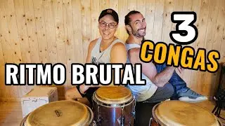 👉RITMOS AFROCUBANOS A 3 CONGAS👈🎵