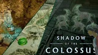 TODOS OS EASTER EGGS + ICO REMAKE? | Shadow of The Colossus PS4 (Cabras, Melancia, Barril e Chifre)
