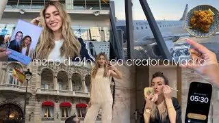 VLOG meno di 24h da creator a Madrid | Gaia Cormio