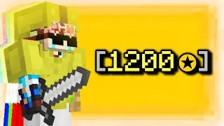 1200 Stars in Hypixel Bedwars.