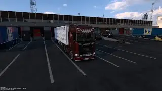Euro Truck Simulator en CachyOS Linux Scania S 770 V8 de Boro a Narvik (RTX4080 Y 7600X)
