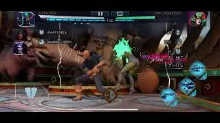 Deathstroke Power Boosts RKBA and Gemstone against Enchantress (Drain Immune), Klash H7