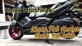 XMAX PROJECT KEVLAR FULL BODY MODIFIKASI GOOD LOOKING