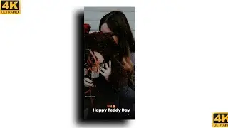 Teddy Day 4k Full Screen Status 2022 | Teddy Day Whatsapp Status| Happy Teddy Day |Teddy Bear Day|