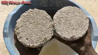 New bombastic🔥 Multi stoney sand cement water crumbling video with dusty texture
