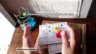 IDE BERMAIN CODING LOW BUDGET #idebermain #coding #prasekolah #stimulasianak #paud #idebermainanak 