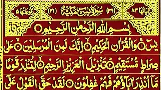 Surah Yaseen Surah Ar Rahman | Best Qur'an Recitation | Surah Yasin full | With Arabic text HD