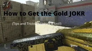 How to EASILY get the JOKR GOLD Updated August 2020 (Damascus Guide)