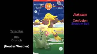 U6 vs Conf/Shadow Ball Alakazam