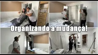 Começamos arrumar a mudança🚛 DESMONTAMOS OS MOVEIS | Falta pouco, vamos morar na nossa casa!