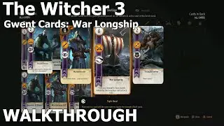 The Witcher 3 Blood and Wine - Get War Longship Gwent card