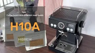 Use H10A to make different flavors coffee