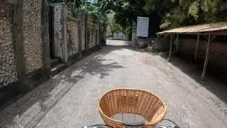 Bike riding through Nusa Dua, Bali (post Covid 2022)