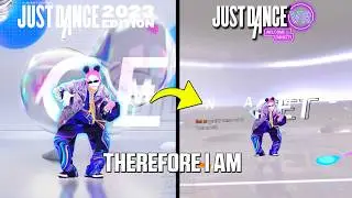 THEREFORE I AM | JD2023 vs JUST DANCE VR | JUST DANCE COMPARISON