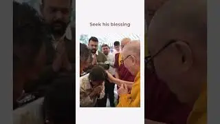 Truly blessed to meet His Holiness the Dalai Lama &mdash; a living embodiment of peace and spiritual grace