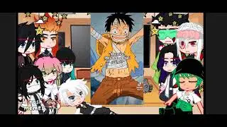 ⚔️ The pillars react to zoro ⚔️ part 2 | GC |  Español/English/português Hiroshi_memes