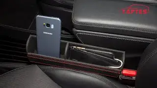 TAPTES Car Seat Slit Gap Storage Box Slot Box for Model S