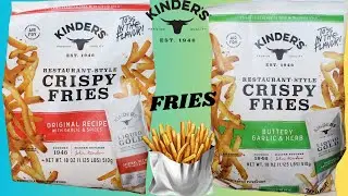 Kinder&rsquo;s Crispy Fries: Original Recipe and Buttery Garlic & Herb Review
