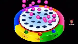 Colors for Children to Learn with Crazy Ball Machine - Colors for Kids to Learn - Learning Videos