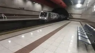 Athens Metro 2025 Arriving And Departing 2nd Generation Kerameikos station line 3