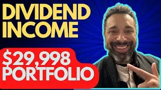 How Much Dividend Income I was paid in January ($29,998 Portfolio) 💸