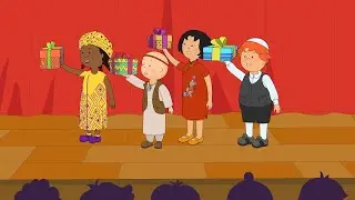 Espectáculo de vacaciones | Caillou Español - WildBrain | Caricaturas para niños