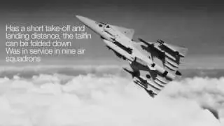 SAAB production fighter jet milestones, Viggen, Draken, Lansen and Gripen