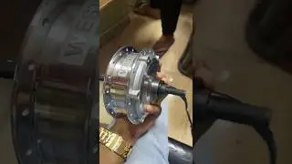 Most powerful automatic 24V-36V-48V/250W-350W converted bldc hub motor kit #shortsfeed #viralvideo