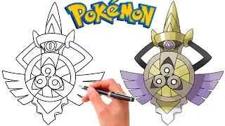 How To Draw AEGISLASH POKEMON #681 | Generation 6