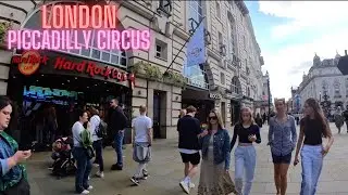 London Walk - Coventry Street to Piccadilly Circus | London Travel, Life & Walking Tour | 4K Vlog