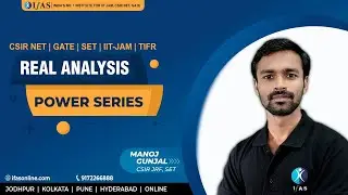 Power Series:Radius of Convergence  || CSIR-NET / IIT-JAM/GATE /TIFR MATHEMATICS
