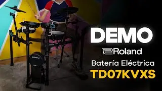 Bater&iacute;a El&eacute;ctrica Roland TD-07KVX 🥁 - Demo