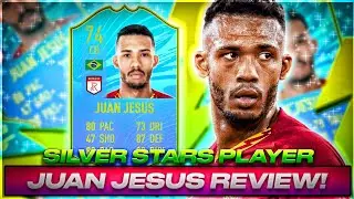 FIFA 21 SILVER STARS JUAN JESUS (74) PLAYER REVIEW! FIFA 21 ULTIMATE TEAM!