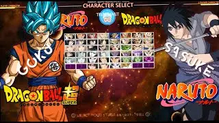 Naruto vs Dragon Ball Super Mugen Gameplay.