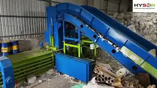 Horizontal Auto Tying Paper Baler - HIGH DENSITY