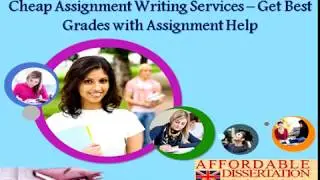 Cheap Assignment Writing Services   Get Best Grades with Assignment Help