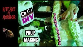 DIY PROP MAKING - Tentacle Tutorial with DDCP's Cassandra Sechler (Bitches of Horror)