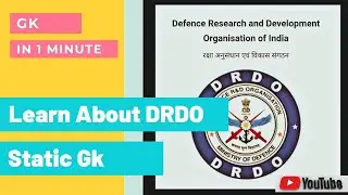 Know All About DRDO || Static Gk  !! For SSC & Railway #Short