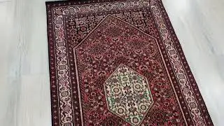 Antique Runner Rugs 3x10 ft 80x300 cm Wool Traditional Red Cream Kitchen Rugs