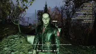 Fallout 76 Leo Petrov on Nukashine and Perk Unedited