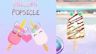 🍭🦄 Colorful Unicorn Popsicles | Unicorn Cooking