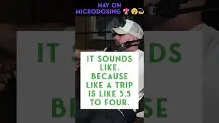 Nav on Microdosing 🍄 😵 💫