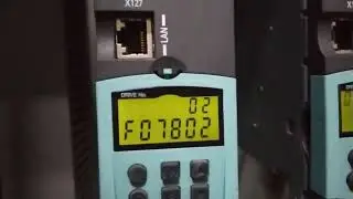 Siemens drive  fault code  F07802 @own-logic #shorts