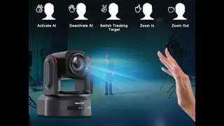 🎯 5-Way Gesture Control for Intuitive AI Tracking