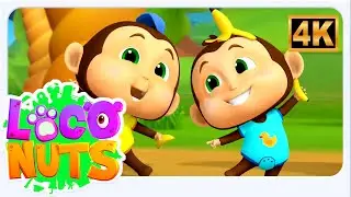 Monkey Dance song Fun Animated Nursery Rhyme for Toddlers