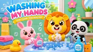 Washing My Hands Song 🧼 | Hygiene Song for Toddlers | Sunshine Story Studio