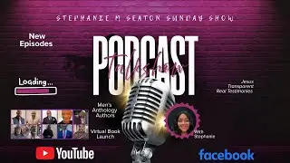 Stephanie M Seaton Sunday Show-Men&rsquo;s Anthology Authors   Virtual Book Launch 📱