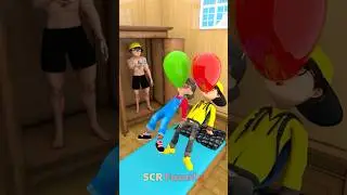 NICK & TANI - Balloon  #scaryteacher #short