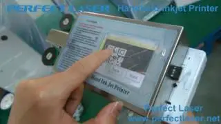 Perfect Laser Industrial Ink Printer on paper for barcode number PM 600